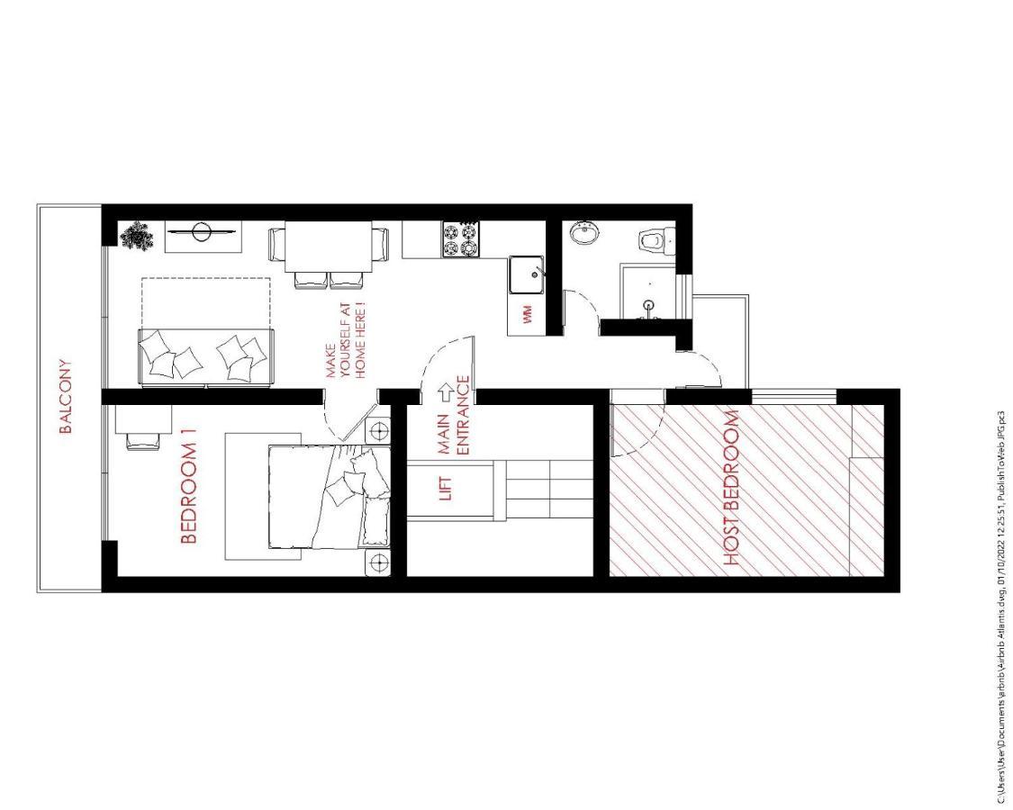F8 1 Seaview Room, Living And Bathroom Shared , Stjulians Saint Julian's Ngoại thất bức ảnh